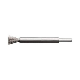 LESSMANN 458341 Axis End Brush Stainless Steel Wire 0.2 Φ10