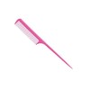 New Delrin Ring Comb, No.1 in Length, Hot Pink