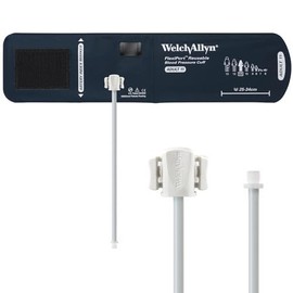 Welch Allyn® REUSE-11-1SC FlexiPort - Brazalete de presión arterial reutilizable con 1 tubo y conector para monitor talla 11