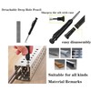 2pcs Construction Pencils with Sharpener, Solid Pencil with 32pcs Woodworking