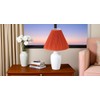 Aspen Creative 33197, Hardback Empire Transitional Spider Lamp Shade, Mushroom