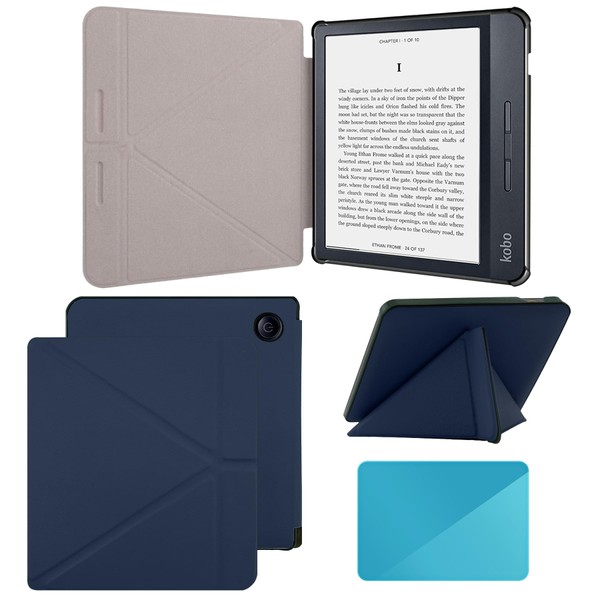 Fit for Kobo Libra H2O Case e-Reader, Lightweight Premium PU
