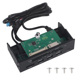 5.25inches Multifunction Internal Card Reader Dashboard PC Front Panel