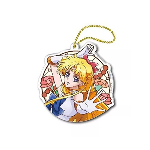 Sailor Moon Crystal 3'' Sailor Venus Stained Glass Style Key