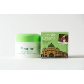 Lanolin Cream with Placenta Extract Jojoba Oil & Vitamin E, Green, 100 Gram