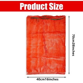 55 lb Vegetable net Bag 5, 18 "x 30" Onion Bag Net Bag Production Bag Reusable Breathable Vegetable Storage Belt, Washable, with Drawstring Garlic, Potatoes, Fruit, Seafood, Crayfish net Storage Bag,