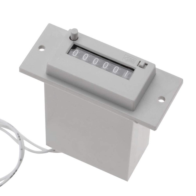 Pulse Counter, CSK6-YKW 6 Digit Electromagnetic Pulse Counter 110V /
