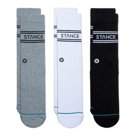 Stance Basic Crew Socks [3 Pack] (Small)