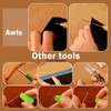 Upholstery Repair Kit, Leather Sewing Kit with Upholstery Thread Cord,Large-Eye