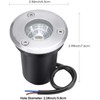 Junview Landscape Lights - LED Well Lights with 8 Pack,
