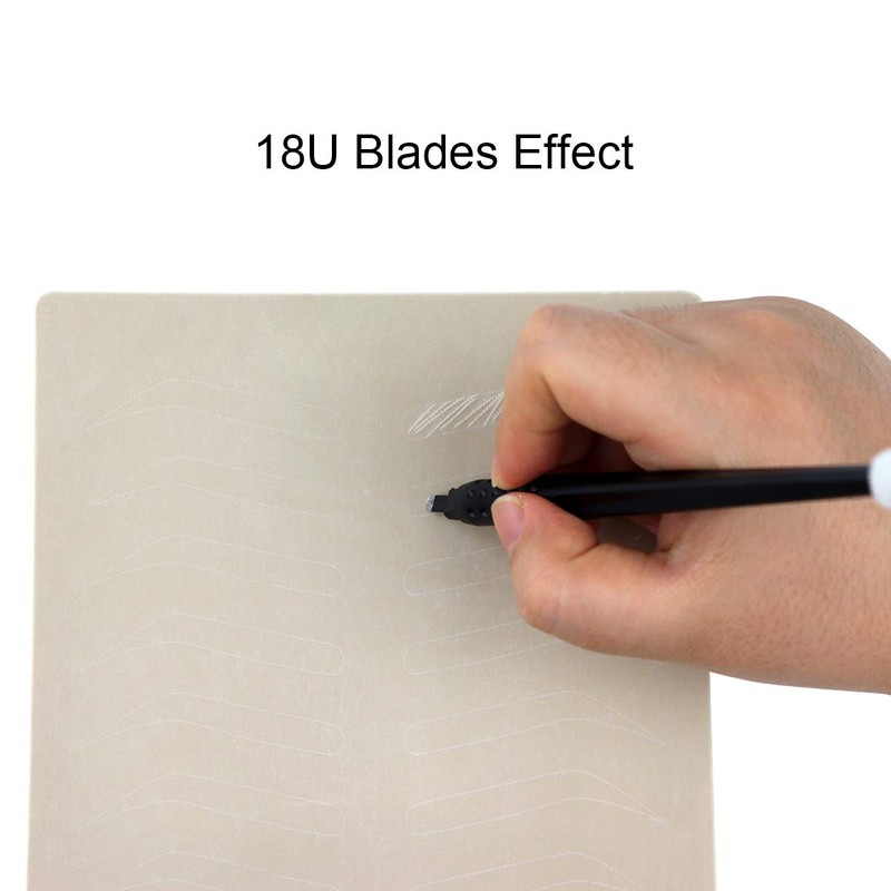 Microblading Disposable Handpiece with Needles for Manual Pigmentation of Eyebrows