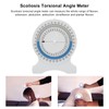 Tonsa Bubble Inclinometer Physiotherapy Tool, Therapy Inclinometer, Leakproof Motion Meter