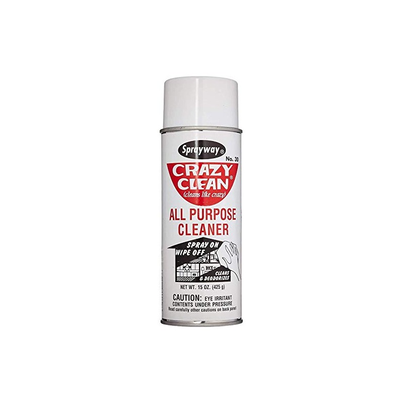 Sprayway SW030 Crazy Clean All Purpose Cleaner, 15 oz