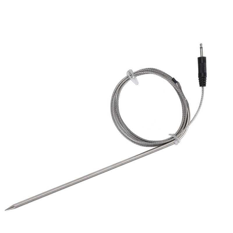 Wireless Food Thermometer Electronic Digital Touch Screen W/Timer Alarm for