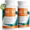 Vitamin D3 K2 Vegan - 360 Tablets with 5000 IU