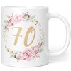 Geschenk Tasse Geburtstag 70 Frau - Geschenkideen zum 70 Geburtstag