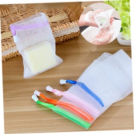 BIUDECO Shower Foaming Nets Pcs Handmade Soap Cleansing Foaming Nets Cleanser Random