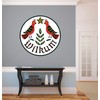 Pennsylvania Dutch Hex Sign Wall Decal - Design 6