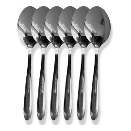 mdj Cuchara De Acero Inoxidable 6 Piezas