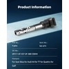 eccpp® Nueva Bobina de encendido uf411, Negro