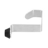 Set of 2 Stainless Steel Door Stoppers with Coat Hooks,