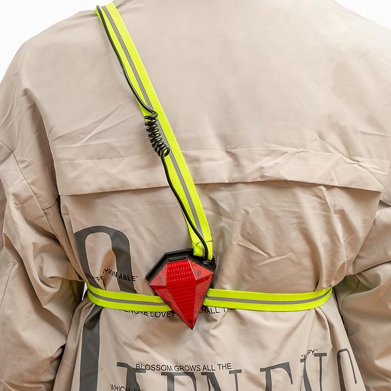 Chest Running Light LED Rechargeable Chest Light Back Warning Light