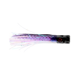 Billy Baits, Magnum Turbo Whistler Lure, Purple/Black/Pearl Skirt, 2 oz / 56.6 g Head