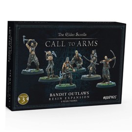Modiphius The Elder Scrolls: Call to Arms - Bandit Outlaws Expansion - 6 Unpainted Resin Figures, Chapter 3, RPG, Includes Scenic Bases, 32MM Scale Figures, Tabletop Roleplaying Game
