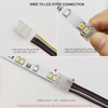 Biantie La 6 Pin 12mm LED Strip to Wire Connector