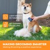 Refuresh Deshedding Dog Brush for Short/Medium Hair (Medium,Red) – Gentle