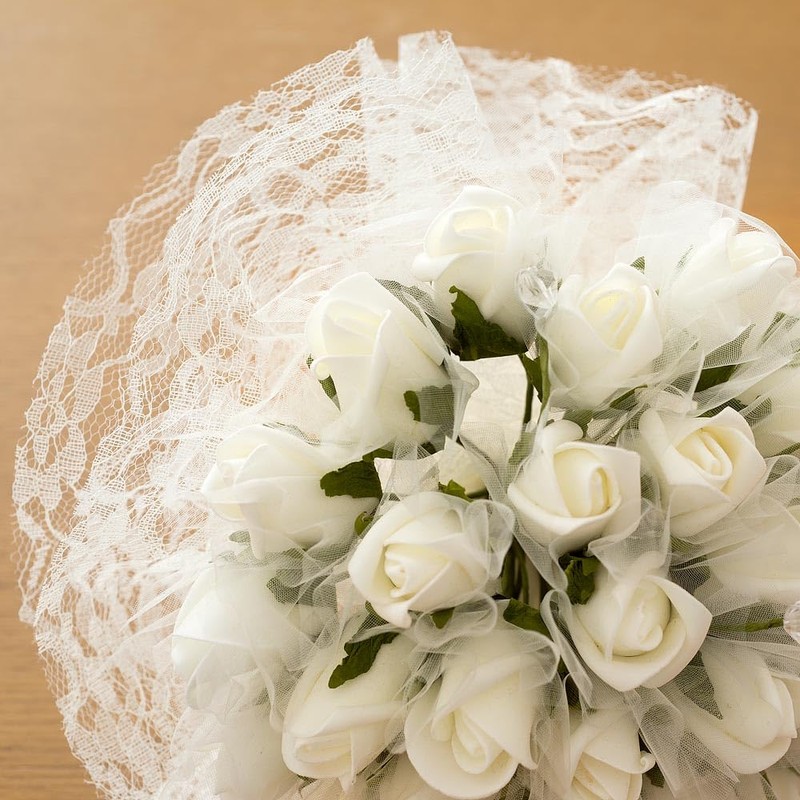 Italian Options Lace Fabric, 15cm x Metres, White