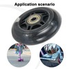 Rear ABED LED Flash Wheel for Scooter, 80mm Diameter, 2