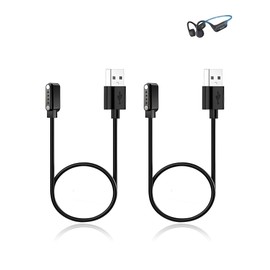 (2 Pack) Charging Cable for Voistek Bone Conduction Headphones, Magnetic Replacement Charging Cable Compatible with Voistek