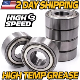 HD Switch (6 Pk) Spindle Bearing fits Spartan 437-0006-00 w/ C3 & High Temp Grease Upgrade