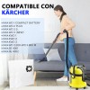 6 Bolsas Aspiradora Para Karcher Wd 3.200/wd2/wd3/kd3/se4001