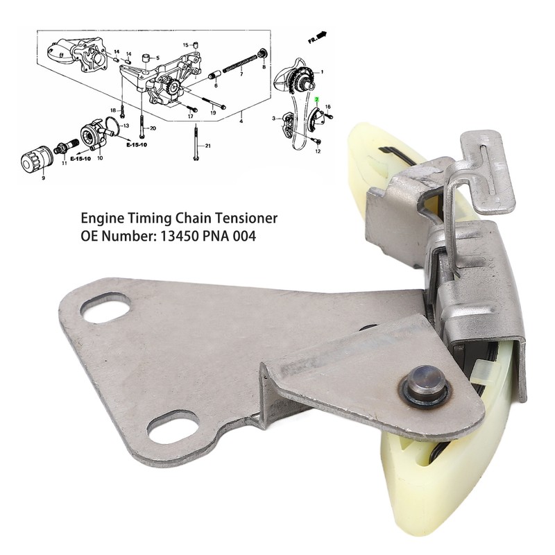 Engine Timing Chain Tensioner 13450 PNA 004 Durable Rustproof Timing