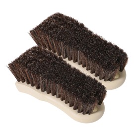 KICHOUSE Gentle Car Detailing Brush Kit 2pcs Soft Bristle Brush for Dashboard Seats Door Panels Cleaning