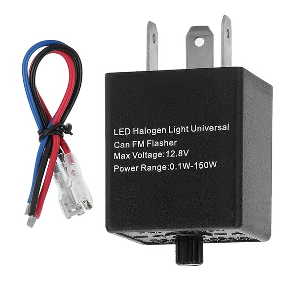 Flasher Relay 3 Pin Indicator Relay for LED Indicator Electronic
