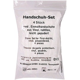 Söhngen 1010073 Glove Set – White