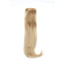 Bombshell 24" 5 Clips Straight One Piece Half Head Clip On Hair Extensions Wig (M05 LIGHT MEDIUM BLONDE)