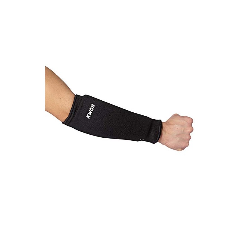 Kwon Forearm Protectors Fabric CE Black Junior