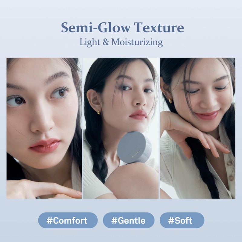 HINCE Second Skin Mesh Matte Cushion - 12g, Natural Coverage,