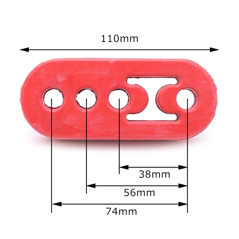 nakira Muffler Hanger Hanging Rubber Mount Bush 0.5 inch (12