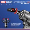 MTO Universal Joint Set 1PCS, 1/4"Drive Swivel Socket Set, Socket