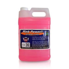 Detail King Pink Power Automotive Interior Cleaner - Gallon - Perfect for Vinyl, Plastic & Leather Surfaces