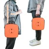 Boreeman Upgraded Collapsible Stool, Square Portable Stool, Lightweight Yet More