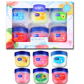 Lip Balm Set-Lip Balm Multipack,6 Packs Long Lasting Lips Natural Moisturizer Intensive Lip Repair for Cracked, Dry and Chapped Lips Lip Balm Kids