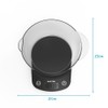 Salter 1074 BKDR Electronic Digital Kitchen Scale, Max 5 Kg,