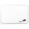 Flipside 2-Sided Magnetic Dry Erase Board with Marker, 12 x