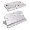 Y&Y Decor Satin Nickel 3.5" x 3.5" Door Hinges with